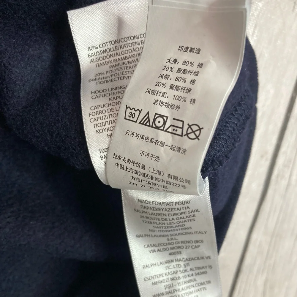 Polo Ralph Lauren Tartan Plaid Hoodie